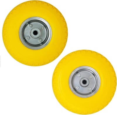 Daptez 5,1 x 25,4 cm massief rubberen wielen nr. Meer woningen zak trolley koffer karren kruiwagen