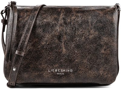 LIEBESKIND BERLIN schoudertas Nina Crossbody Deep Soil donkerbruin
