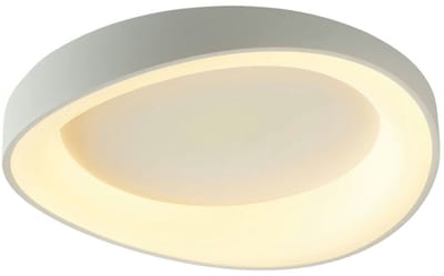 Kosilum - Belina - Plafondlamp - Wit - Metaal en acryl