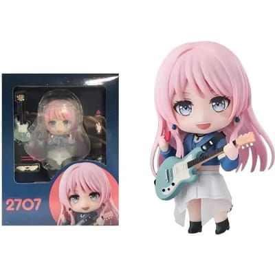 En Stock   GSC Nendoroid 2707 BanG Dream  Anon Chihaya Figurine d'Action Figurine Anime Cadeau d'Anniversaire Modèle Collection Poupée gray