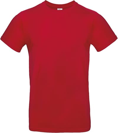 #E190 T-Shirt, Red, S