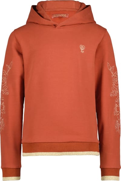 4PRESIDENT Sweater meisjes - Brandy Brown - Maat 92 - Meisjes trui