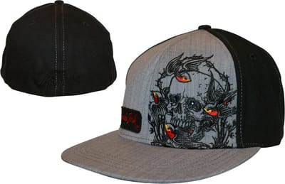 Miami Ink-Wide Bill Skull Flying -S