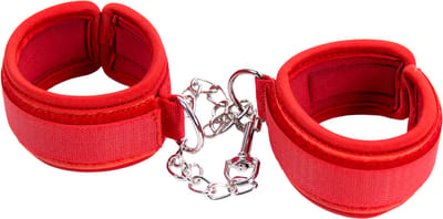 Smart Moves - Handboeien met Klittenband - Rood