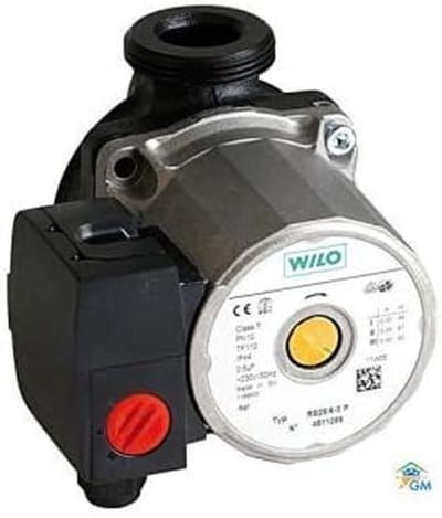 Warmtepomp Circulatie - Boilerpomp Verwarming - Water Verplaatsen - Roestvrij Staal - 230 Volt - Zilver