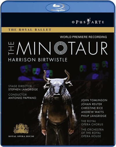 Stephen Langridge, Christine Rice, Johan Reuter, Sir John Tomlinson - Birtwistle: The Minotaur (Blu-ray)