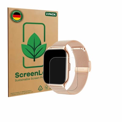 2 Stuks Screenprotector voor APAUK Smartwatch 2.01" - Hoogwaardige Beschermfolie transparant