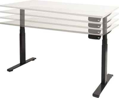 Schaffenburg Dextro Plus Elektrisch Zit-sta Bureau - NEN-EN 527 (Ongemonteerd)