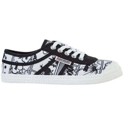 Lage Sneakers Kawasaki Kawasaki Cartoon Canvas Shoe K202410 1002 White