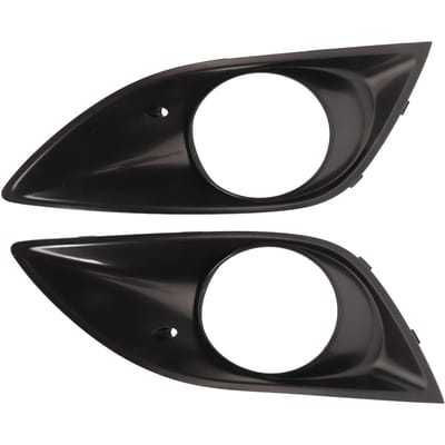 1 Paar Mistlamp Lampafdekking Bezel 865242V500 Sportieve Stijl Vervanging Voor Veloster Turbo 2013 black