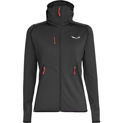 Hybride damesjack met capuchon Salewa Agner