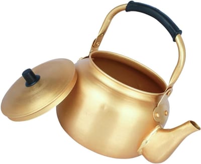 Huishoudelijke theepot - Kleine waterkoker - Thee zetten - Geschikt voor gasfornuis - 6 liter - Aluminium
