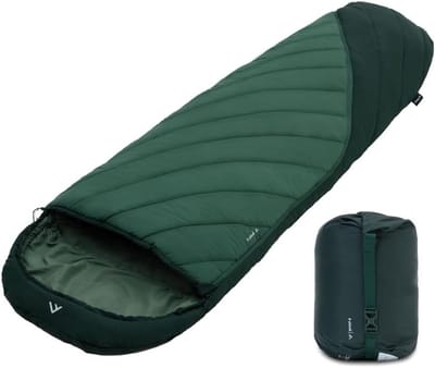Outdoor Zomer Slaapzak Buddy 8 - 3 Seizoenen, Compact & Licht, Geschikt voor Volwassenen & Jongeren (tot 200 cm) - Ideaal voor Temperaturen tussen 8-25 °C