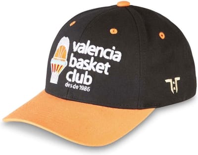 Tokyo Time - Valencia Basket Club Snapback Pet - Zwart/Oranje