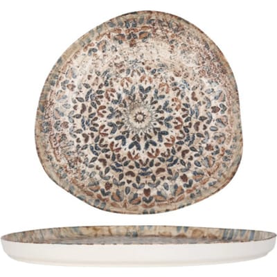 Rinart Dinerbord - Aztec - Porselein - 30 cm - set van 6