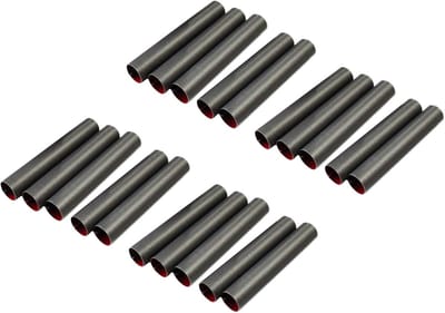 20 Stuks Kleine Bakvormen Tube Gebak Ringen Non-Stick voor Room, Banket of Bladerdeeg