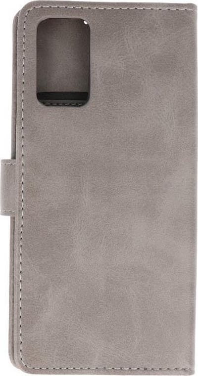 Hoesje Geschikt voor de Samsung Galaxy Note 20 - Kaarthouder Book Case Telefoonhoesje - Grijs