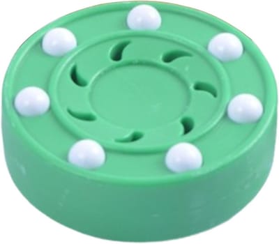 Rolhockey Puck - Straat Hockey Bal - Binnen Hockey Spelen - Verbeterde Spelconsistentie - 7.5 cm diameter - Willekeurige Kleur