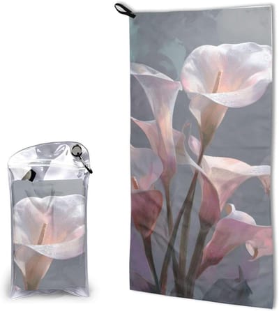 Microvezel Handdoek - Sneldrogende Handdoek - Actieve Uitjes - Compact Reisontwerp - 80 x 40 cm - Meerkleurig
