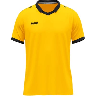 Jako Glory Shirt Korte Mouw Heren - Geel / Zwart | Maat: S