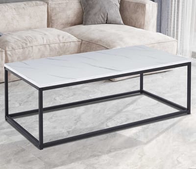 Salontafel 'Dallas' Decor Marmer Wit