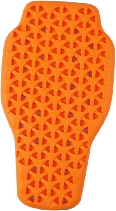 Motorrijder Rugbeschermer - Beschermende Pad - Effectieve Schokabsorptie - Verwijderbaar Ontwerp - 35 x 43 x 1 cm