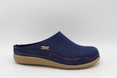 Haflinger Skane - Pantoffel - Unisex - Blauw - Maat 42