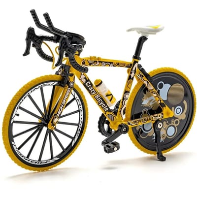 1:8 Mini Model Legering Fiets Off-Road Mountainbike Modellen Hoge Simulatie Ornamenten Verzameling Speelgoed Cadeaus