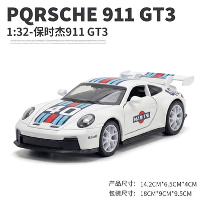 1:32 Porsche 911 Targa Gt3 Cabrioletr Roadster Legering Metaal Diecast Modelauto Woondecoratie & Verzamelobjecten Hobby Display Cadeaus