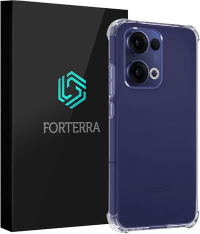 Hoesje Geschikt voor Oppo Reno 13 - Sterk & Shockproof - Siliconen Shock Case - Hoes Cover - Transparant