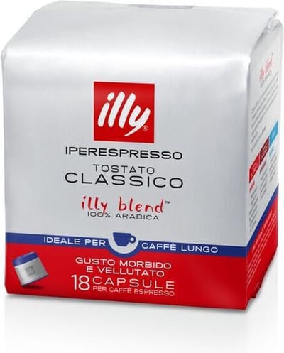 illy Iperespresso Classico Lungo 18 capsules