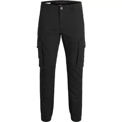JACK & JONES - JJIPAUL JJFLAKE AKM 542 BLACK Heren Broek