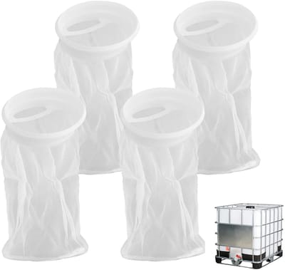 Solidchoice - Set van 4 Dekselfilters voor Regenwateropvang
