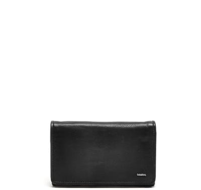 Berba | Lucca | Damesportemonnee | 6 pasjes | RFID | Zwart | Leer