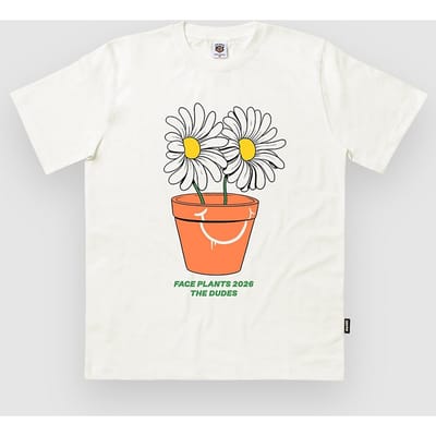 The Dudes Face Plant Classic T-Shirt wit
