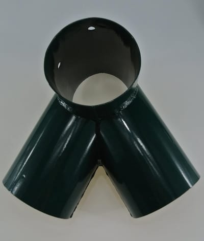 Schommelverbinder Staal - Houtverbinder Hoek - Schommel Bouwen - Gepoedercoat Materiaal - 12x12cm Balken - Groen