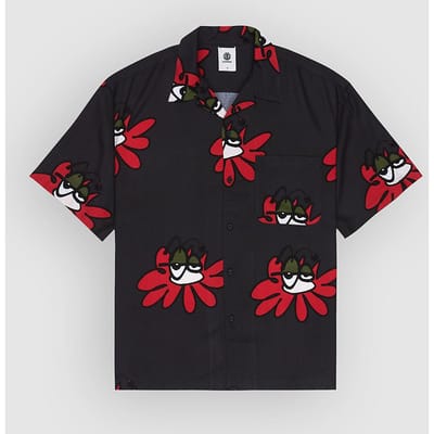 Element Relax Resort Shirt zwart