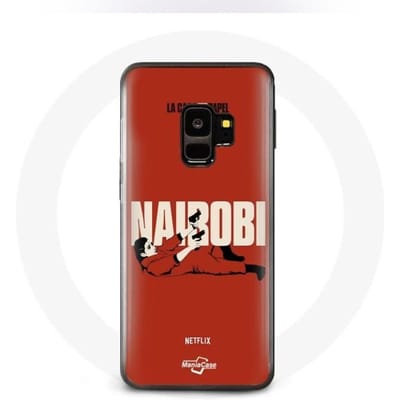 Coque pour Samsung Galaxy S9 La casa de papel Money heist Nairobi