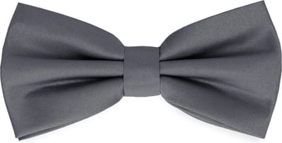 Ladeheid Vlinderdas - Strikjes voor Heren - Lengte: 12 cm, Breedte: 6 cm - Grafiet - LA-EA-BMM