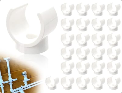 25 Stuks PEX-clips en U-slangklemmen voor Buisklemmen en Waterslangen in Badkamer en Keuken, Ideaal voor Watervoorzieningssysteem en Tuinonderhoud