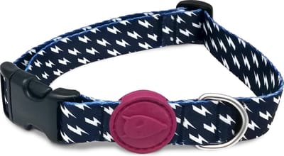 Morso - Halsband Hond Gerecycled Power Flow Zwart