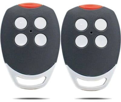 Tweedelige afstandsbedieningsset voor Ditec GOL4C, ZEN2C en ZEN4C garagedeuren.