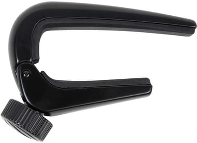 Ernie Ball 9631 Precision Capo Elektrische en Akoestische Gitaar Zwart
