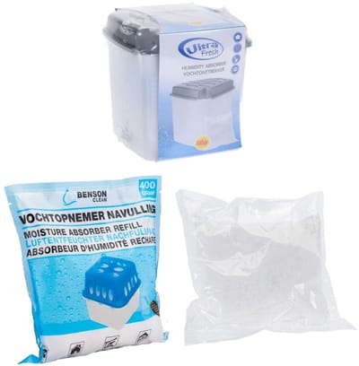 Benson Vochtvanger en vochtopnemer - 1L - met 2x navulling - 350 en 400 gram