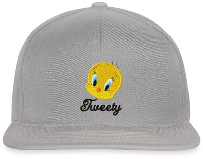 Looney Tunes Tweety Portret Borduurwerk Snapback cap