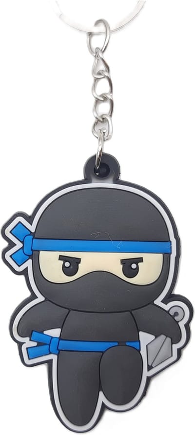 Sleutelhanger Ninja Blauw | Japan Kawaii Kuties