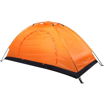 Buiten Enkelpersoons Vrije Tijd Waterdichte Tent voor Kamperen Vissen Klimmen oranje