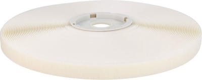Klittenband - 10 Meter 10 meter Wit - Afdekzeilwinkel - 20mm Zelfklevend Hotmelt Haak Harde Kant 10 meter Wit