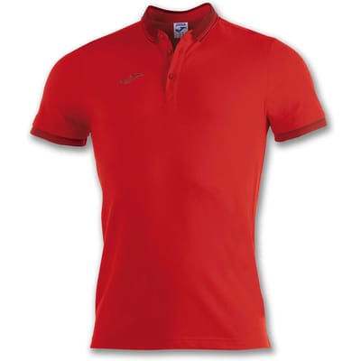 Joma Bali II Polo Heren - Rood | Maat: M