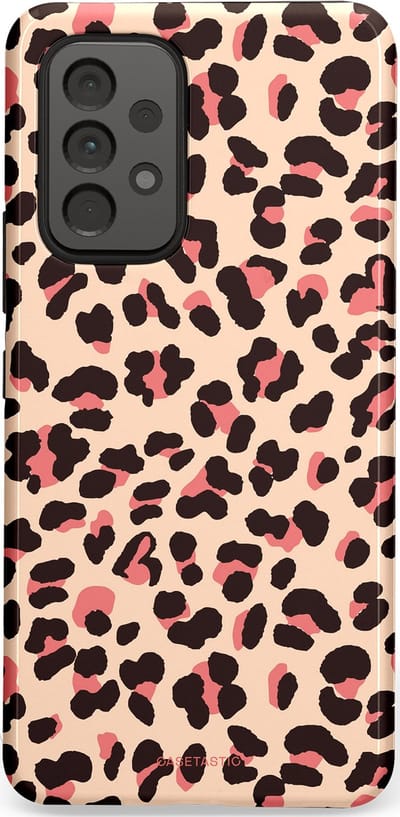 Casetastic Hoesje Geschikt voor Samsung A53 - Stijlvolle Beschermende Duo-layer Case - Pantermeid